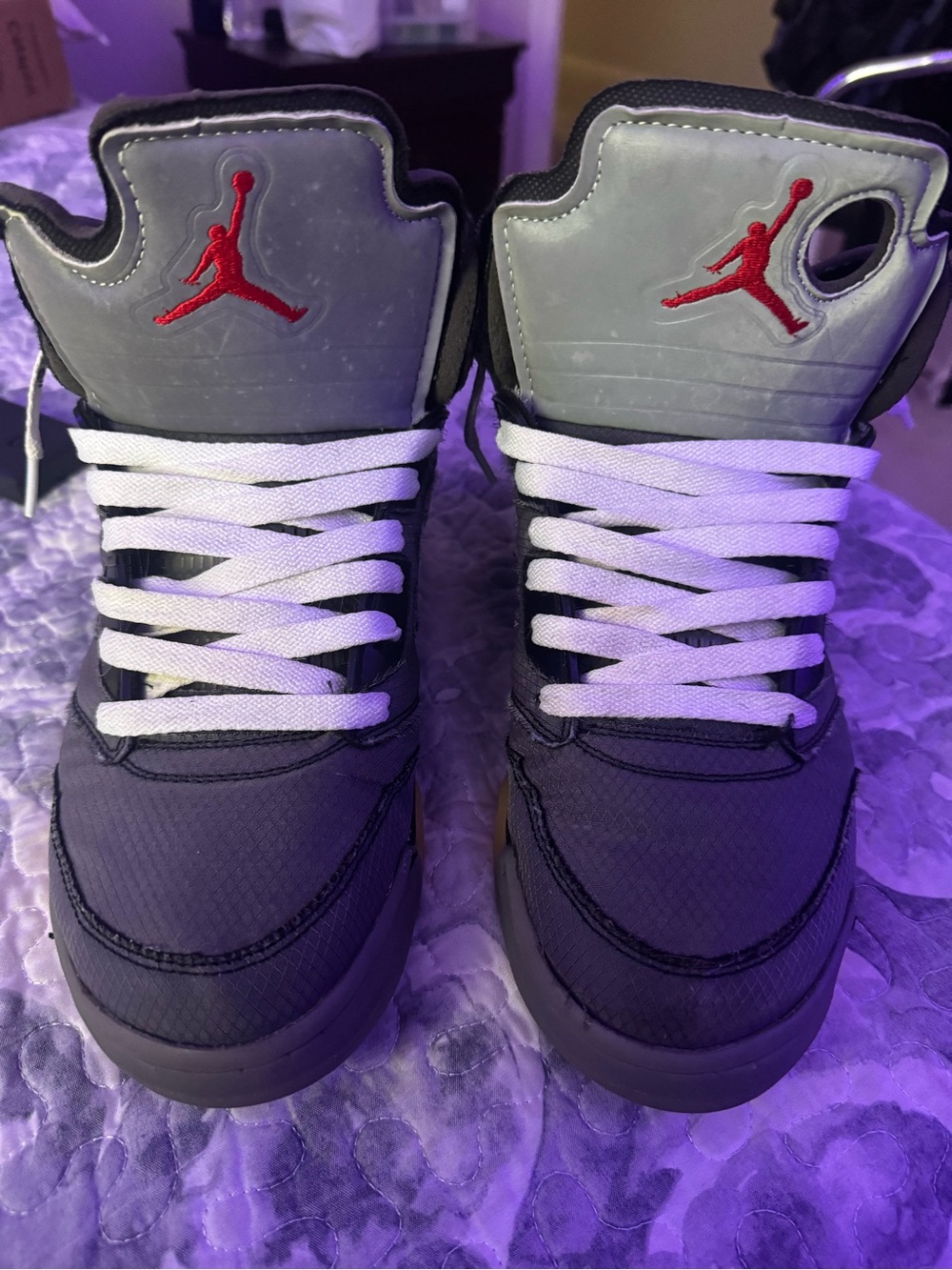 Off white Air Jordan 5’s